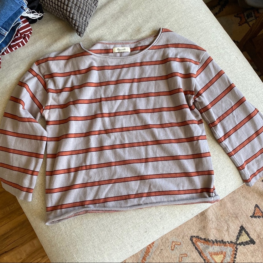Madewell quarter sleeve top
